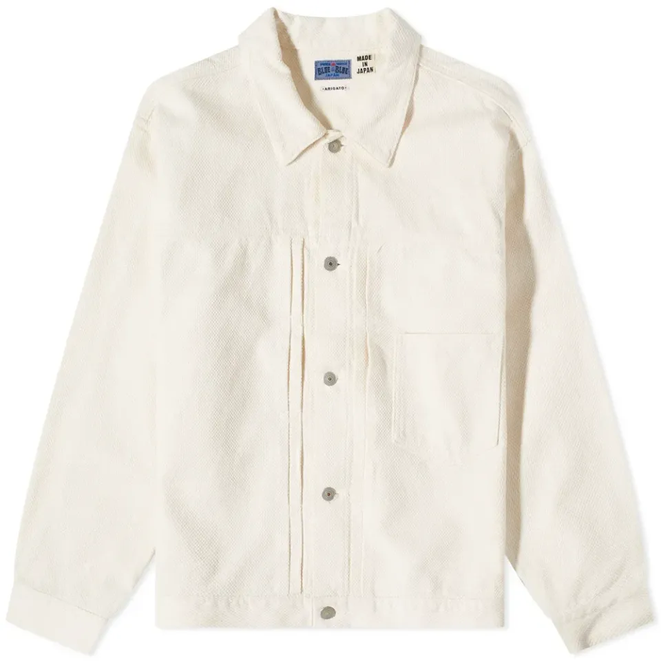Fine Sashiko Trucker Jacket