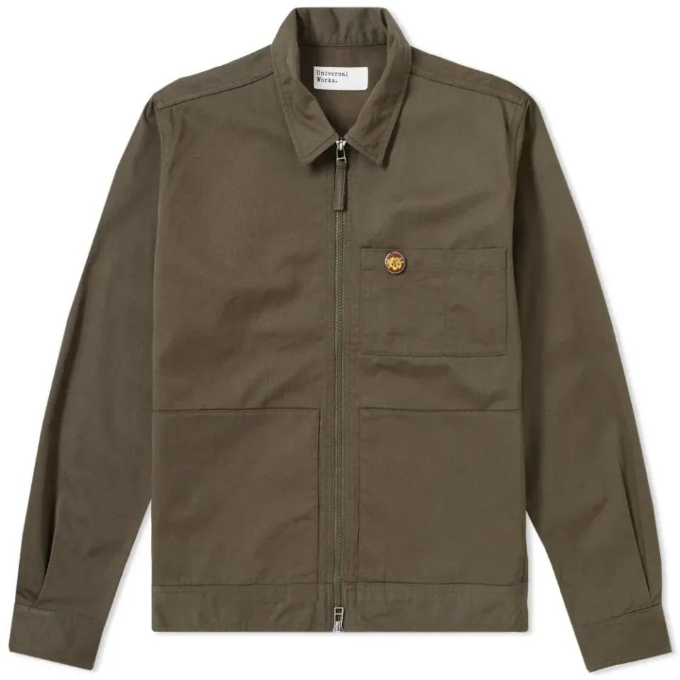 Zip Shirt Jacket