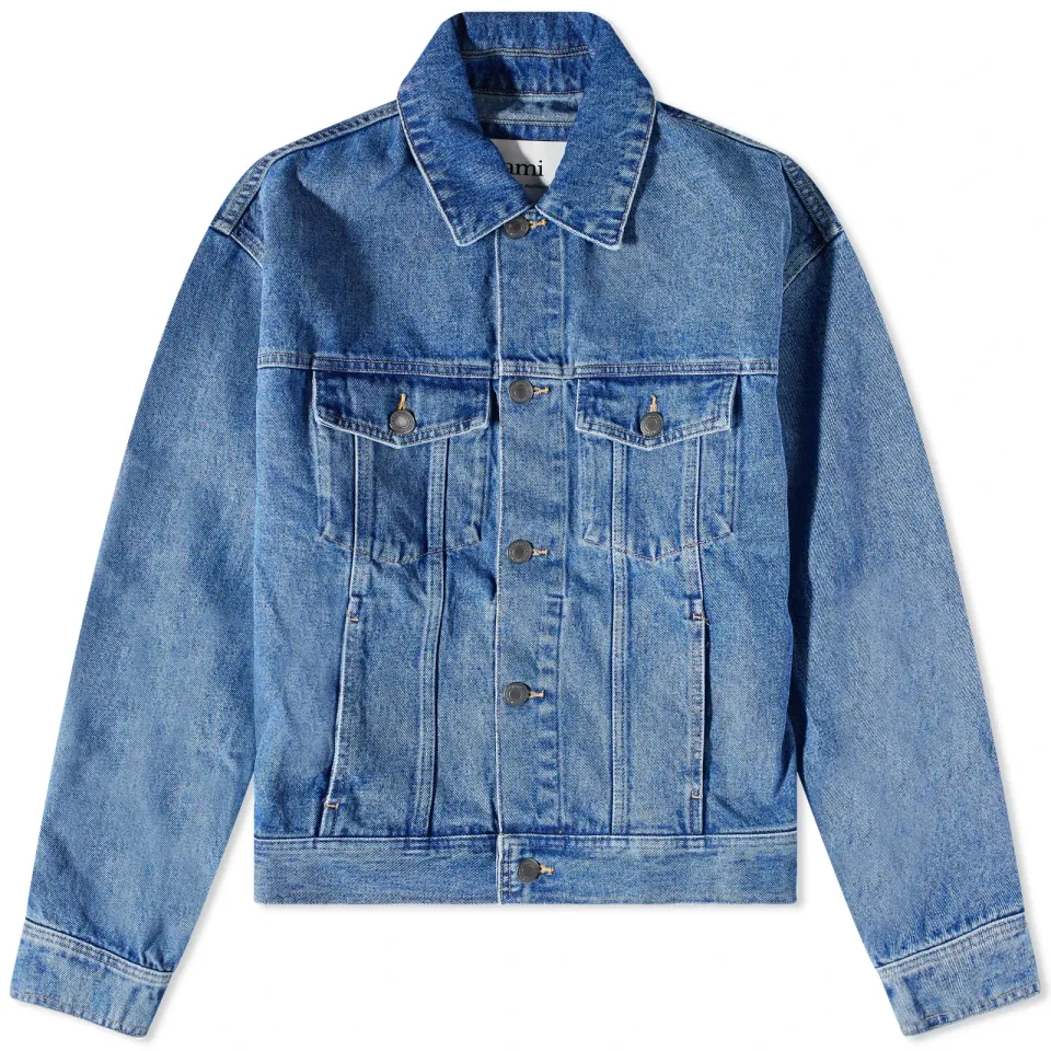 AMI Boxy Denim Jacket
