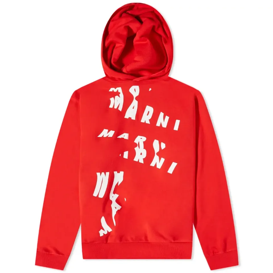 Scanned Logo Hoodie