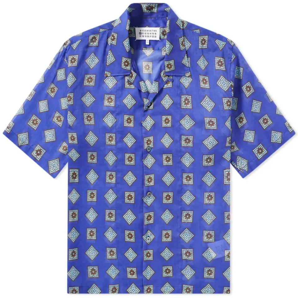 10 Printed Muslin Vacation Shirt
