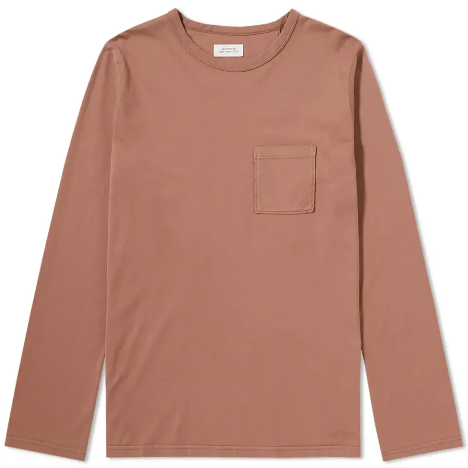 James Long Sleeve Pima Tee
