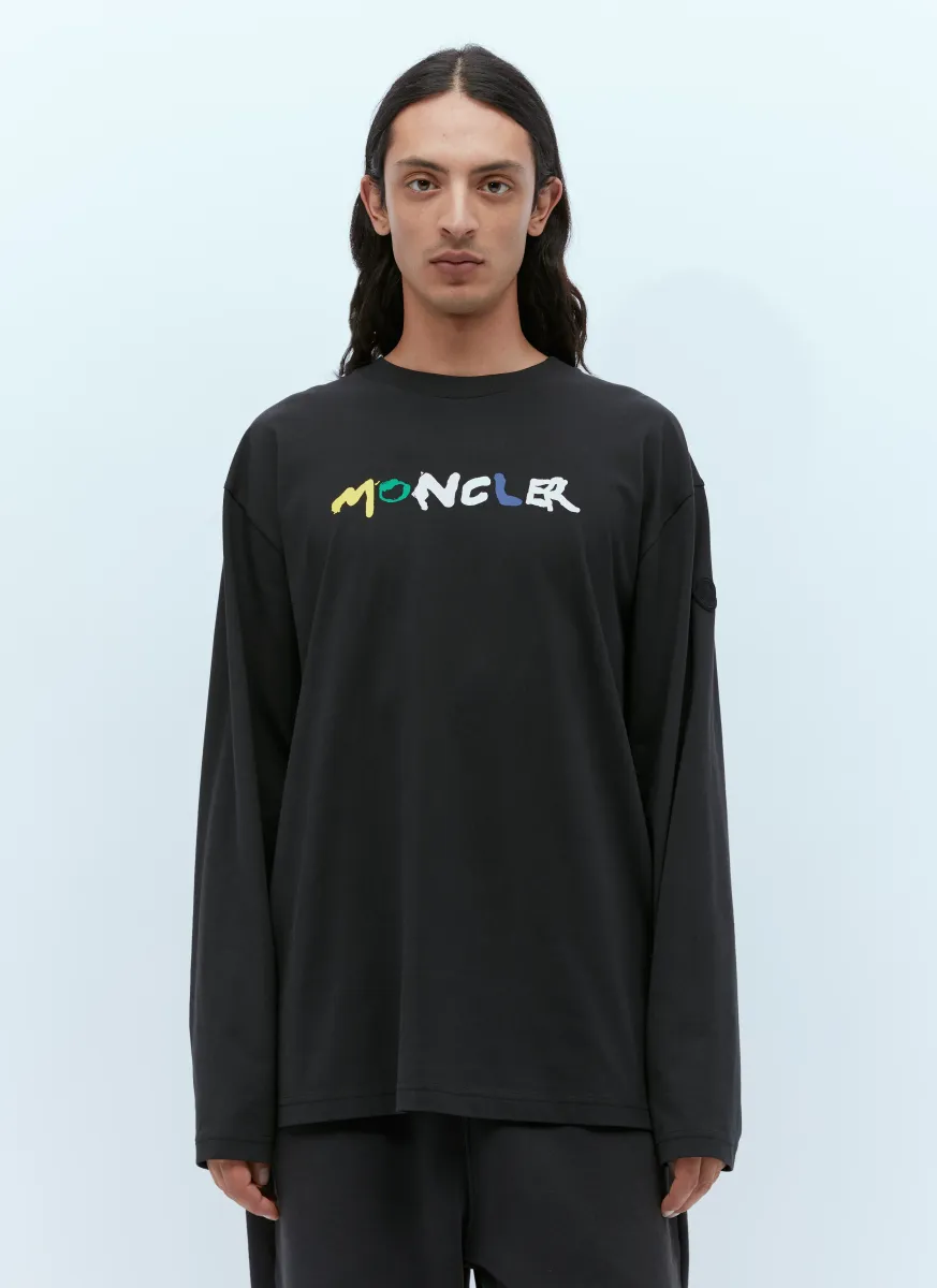 Logo Print Long-Sleeve T-Shirt