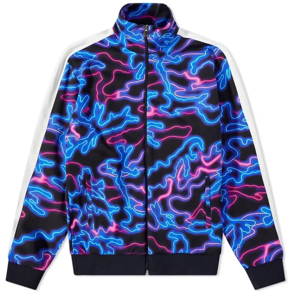 Neon Camo Track Jacket