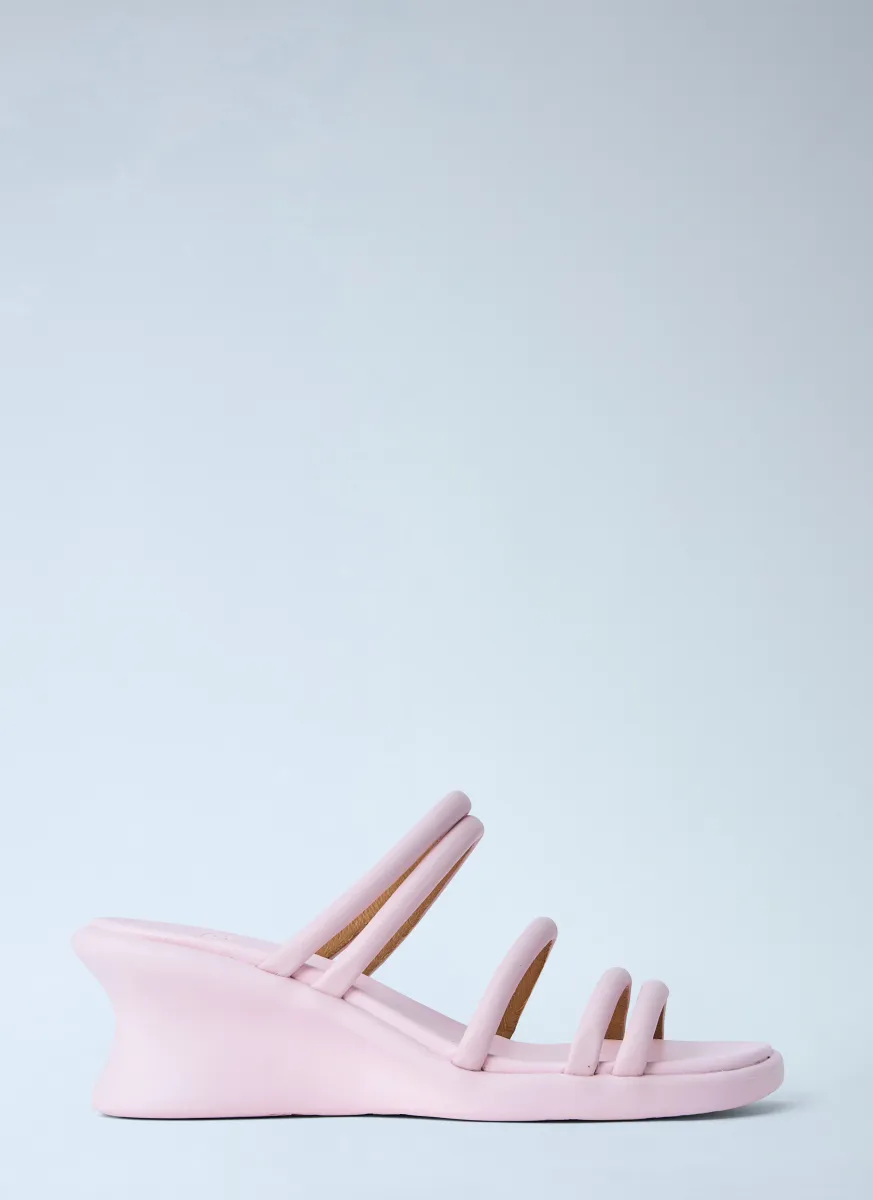 Strappy Wedge Sandals
