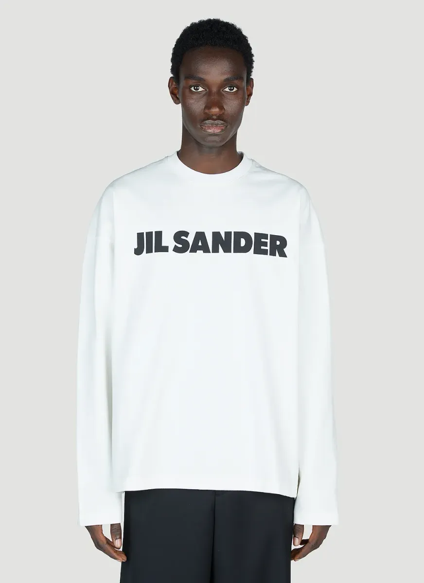 Logo Print Long Sleeve T-Shirt