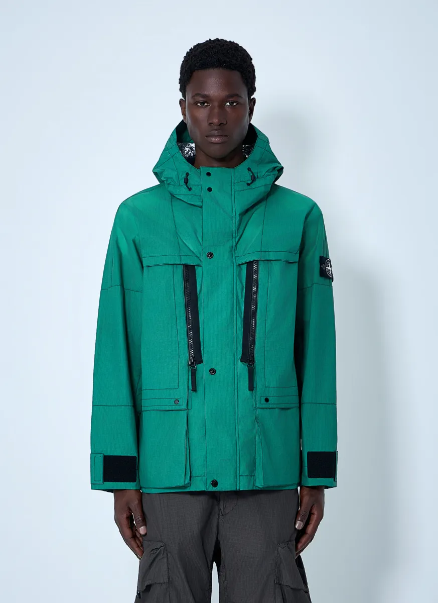 Technical Hooded Jacket