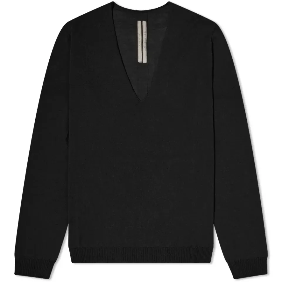 Long Sleeve Soft V Neck Knit