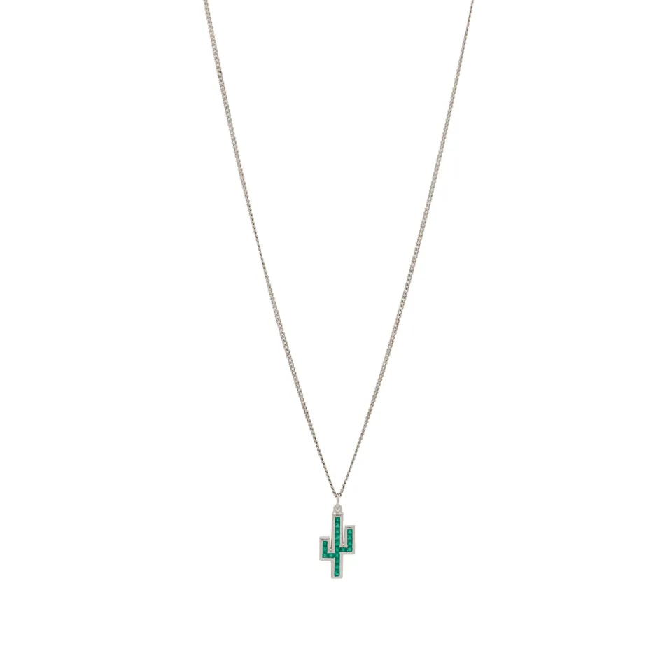 Cactus Pendant Necklace