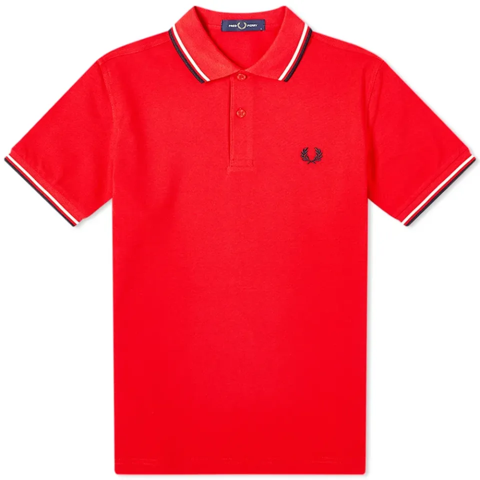 Slim Fit Twin Tipped Polo