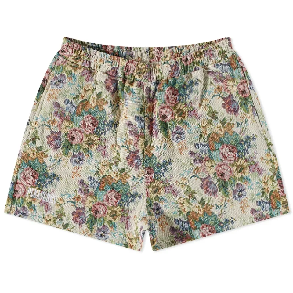Floral Destiny Woven Logo Shorts