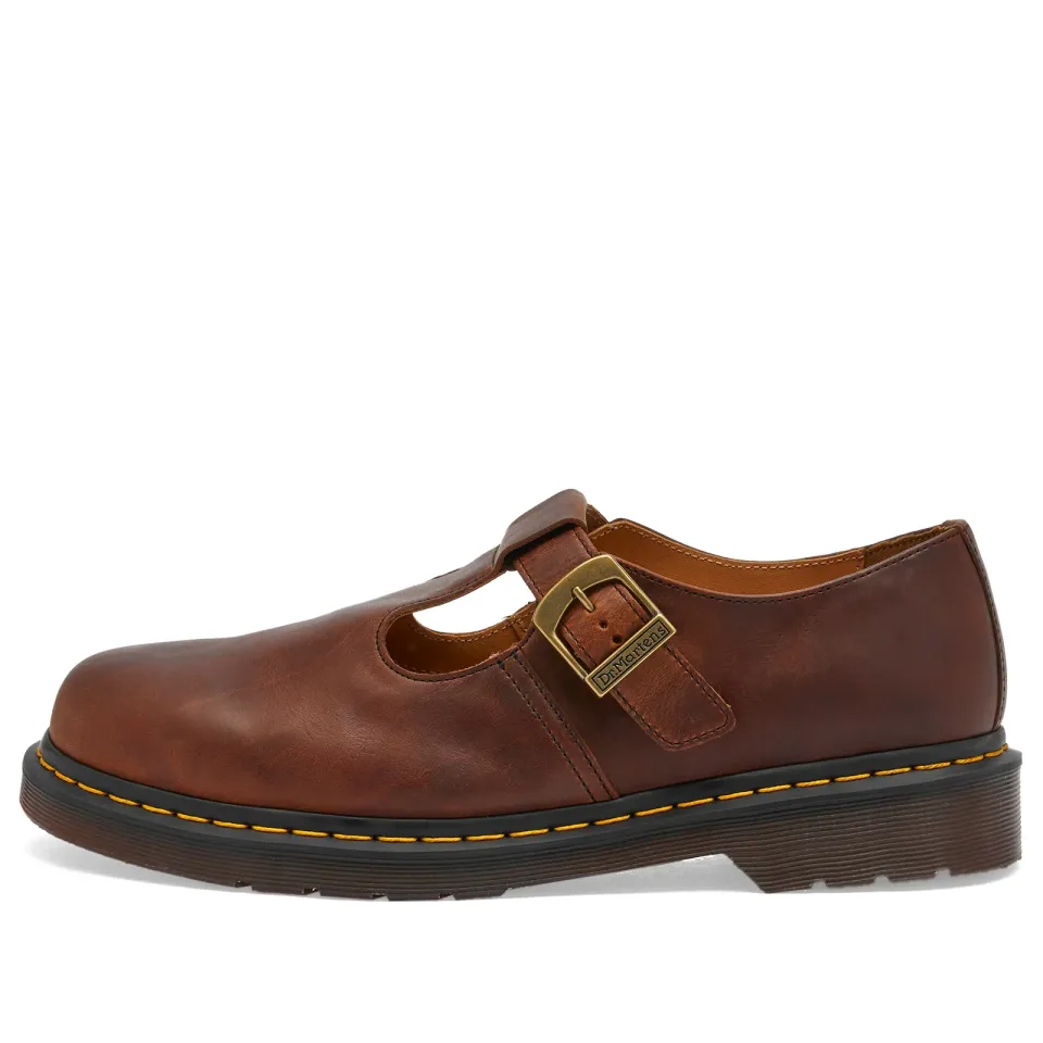 T-Bar Shoe Whiskey Regency Calf