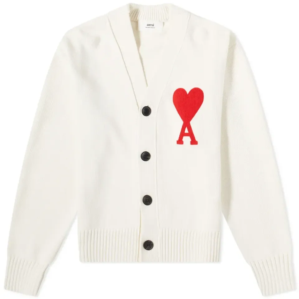 AMI Big Heart Cardigan