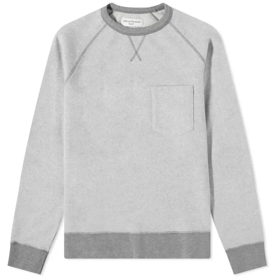 Chris Contrast Crew Sweat