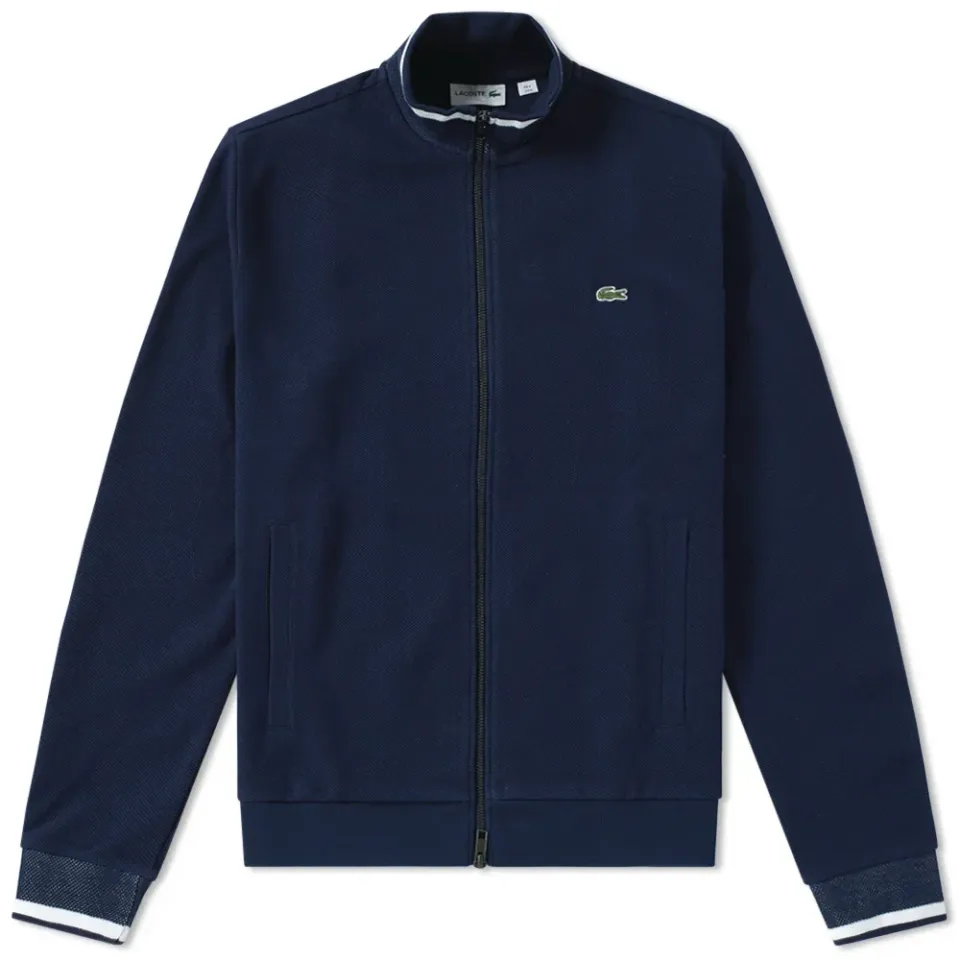 Pique Zip Through Jacket