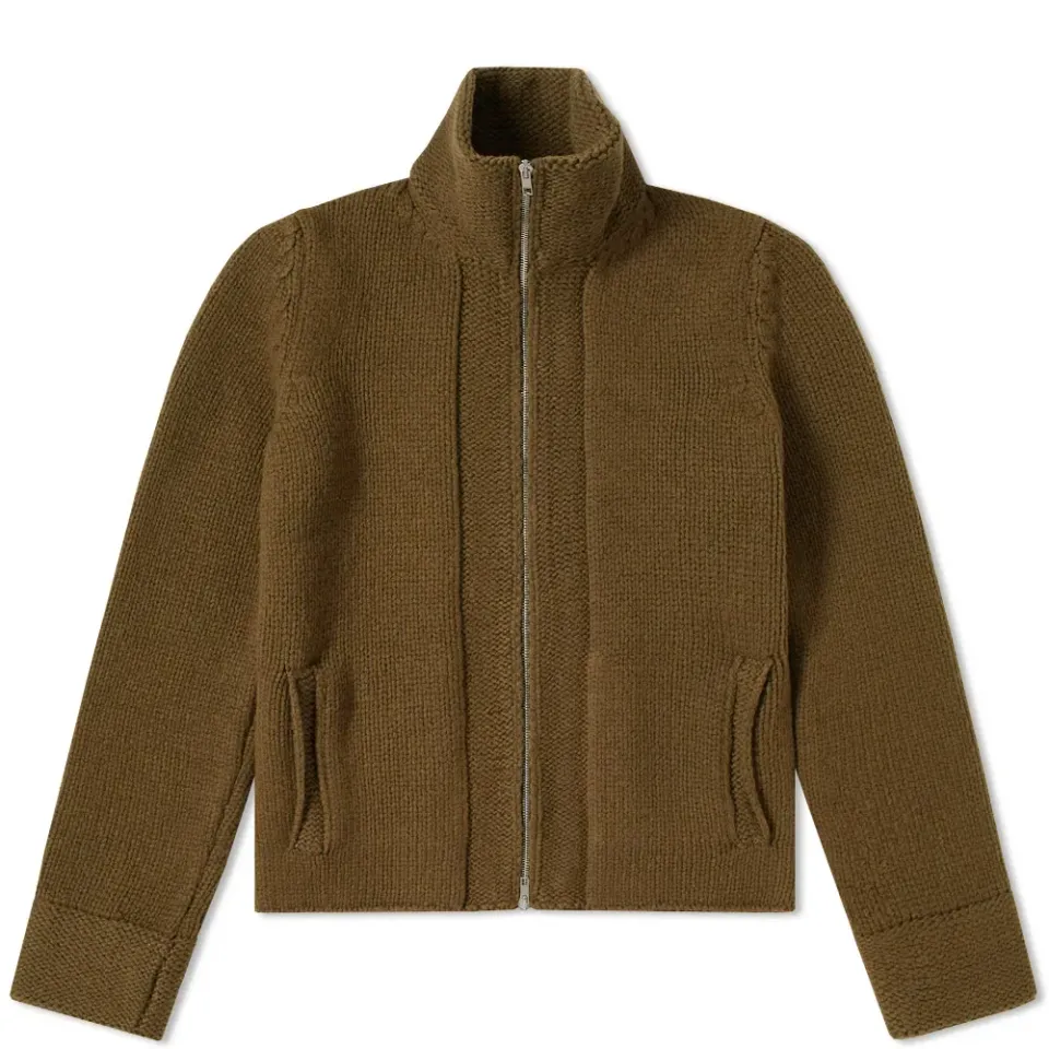14 Heavy Military Zip Knit