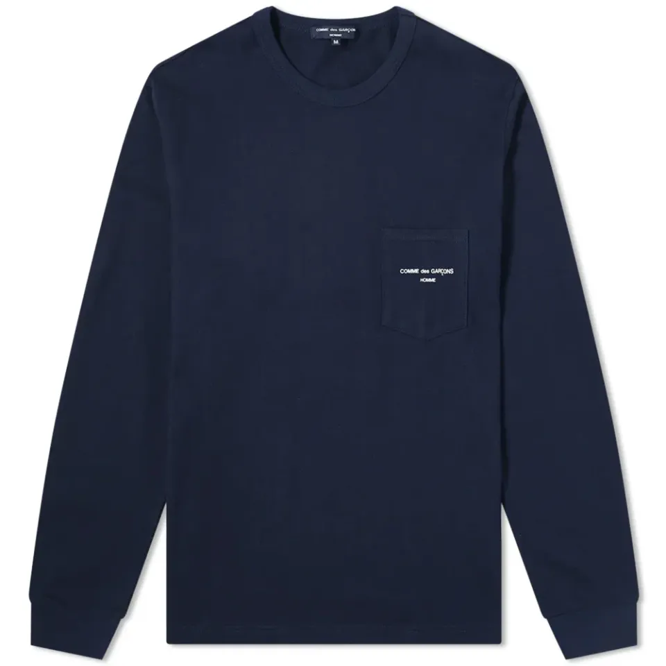 Long Sleeve Logo Pocket T-Shirt