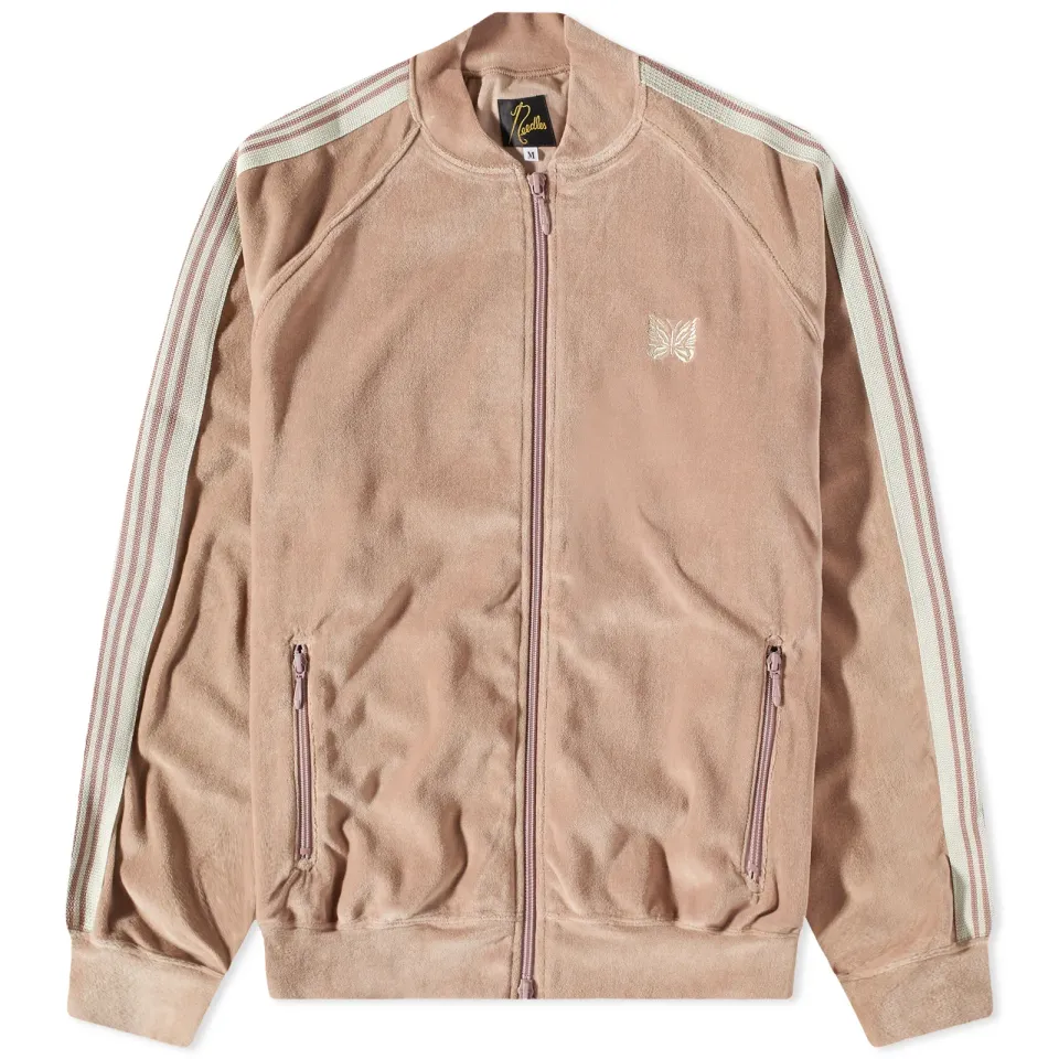 Velour Track Jacket
