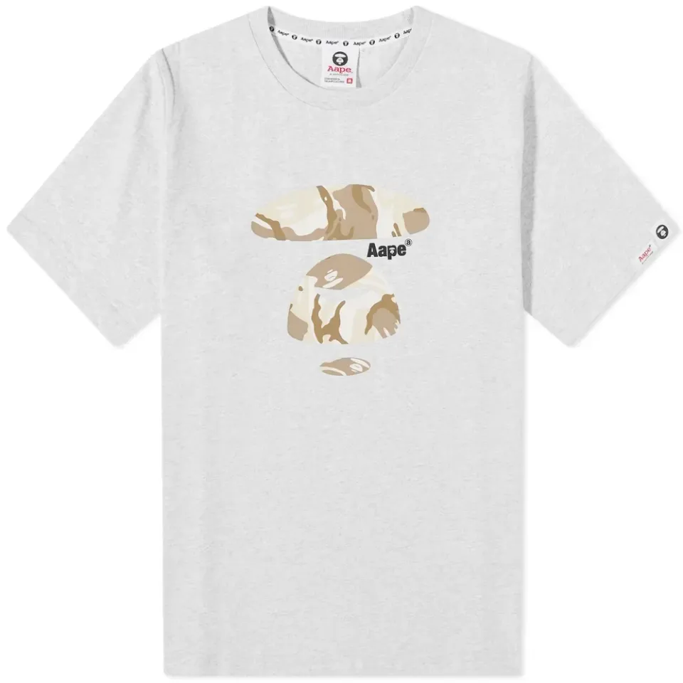 AAPE BGU Camo M Face Tee