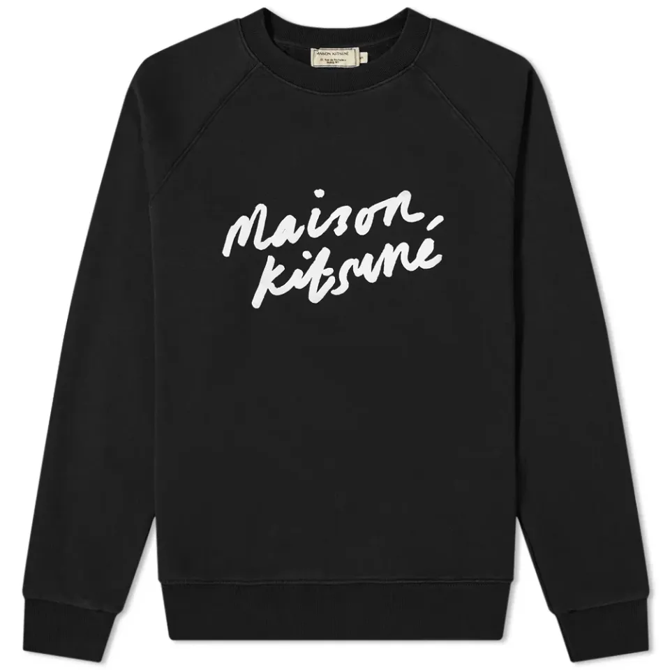 Maison Kitsuné Handwriting Crew Sweat