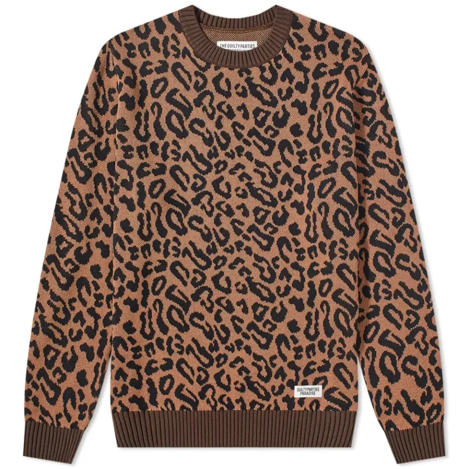 Type 1 Leopard Jacquard Sweater