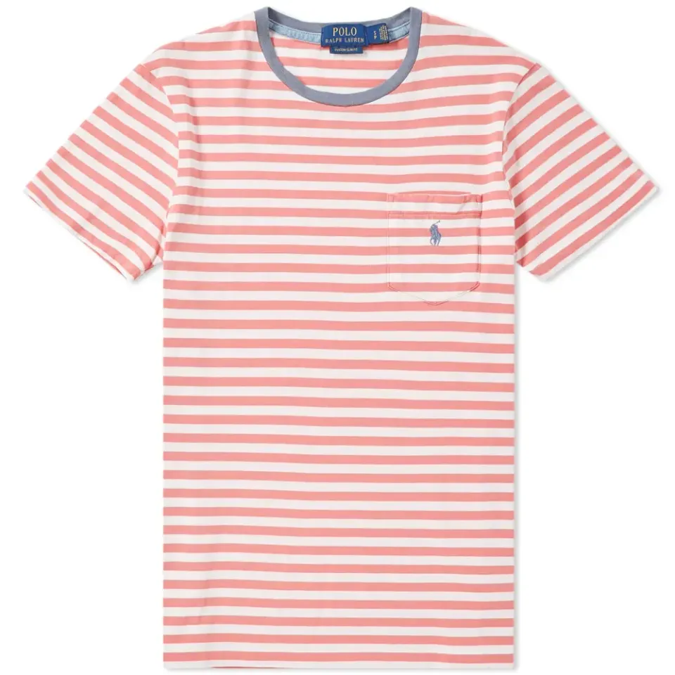 Stripe Pocket Tee