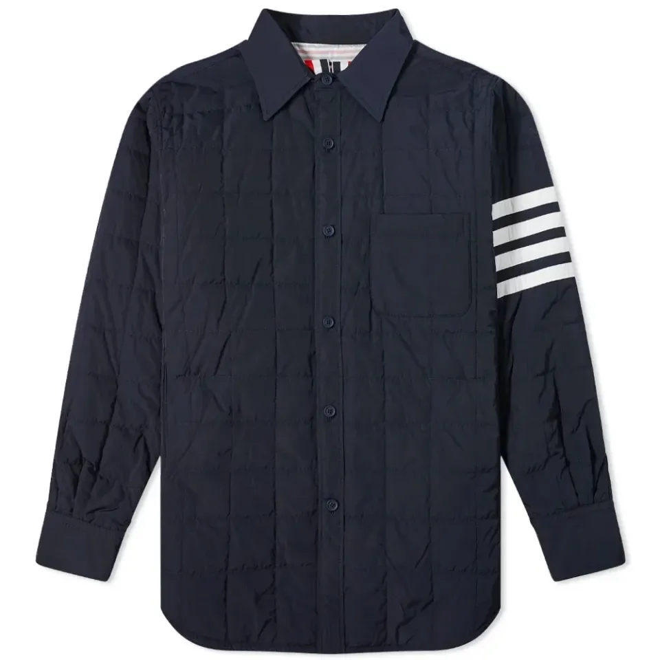 4 Bar Down Shirt Jacket