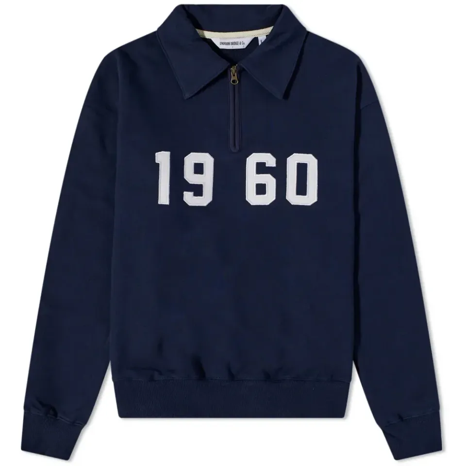 1960 Half Zip Sweat