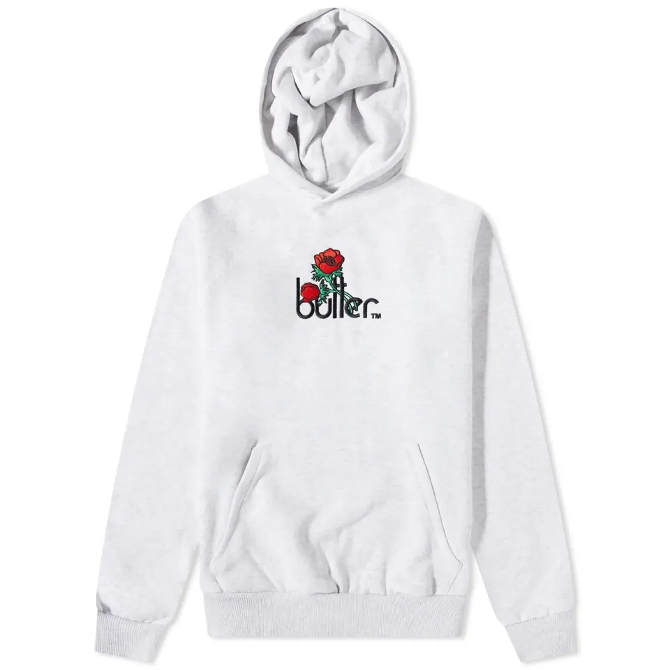 Windflower Embroidered Logo Hoody