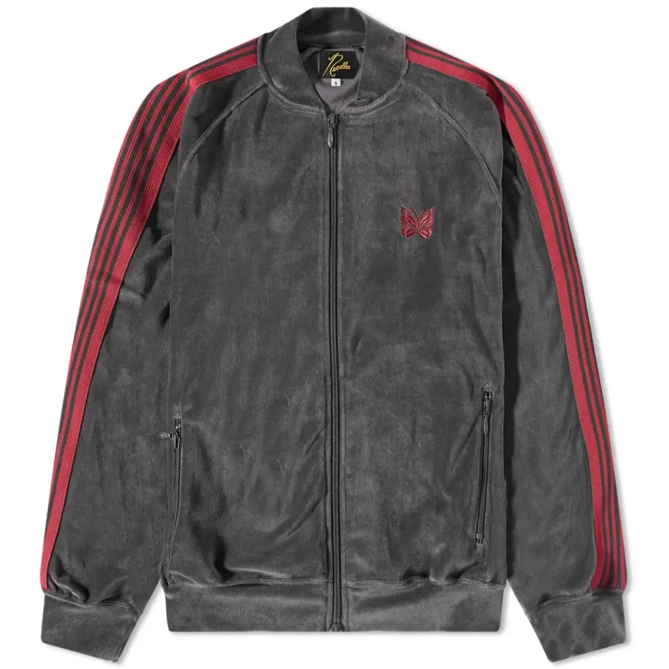 Velour Track Jacket