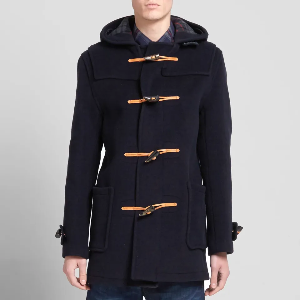 x END. Mid Length Duffle Coat