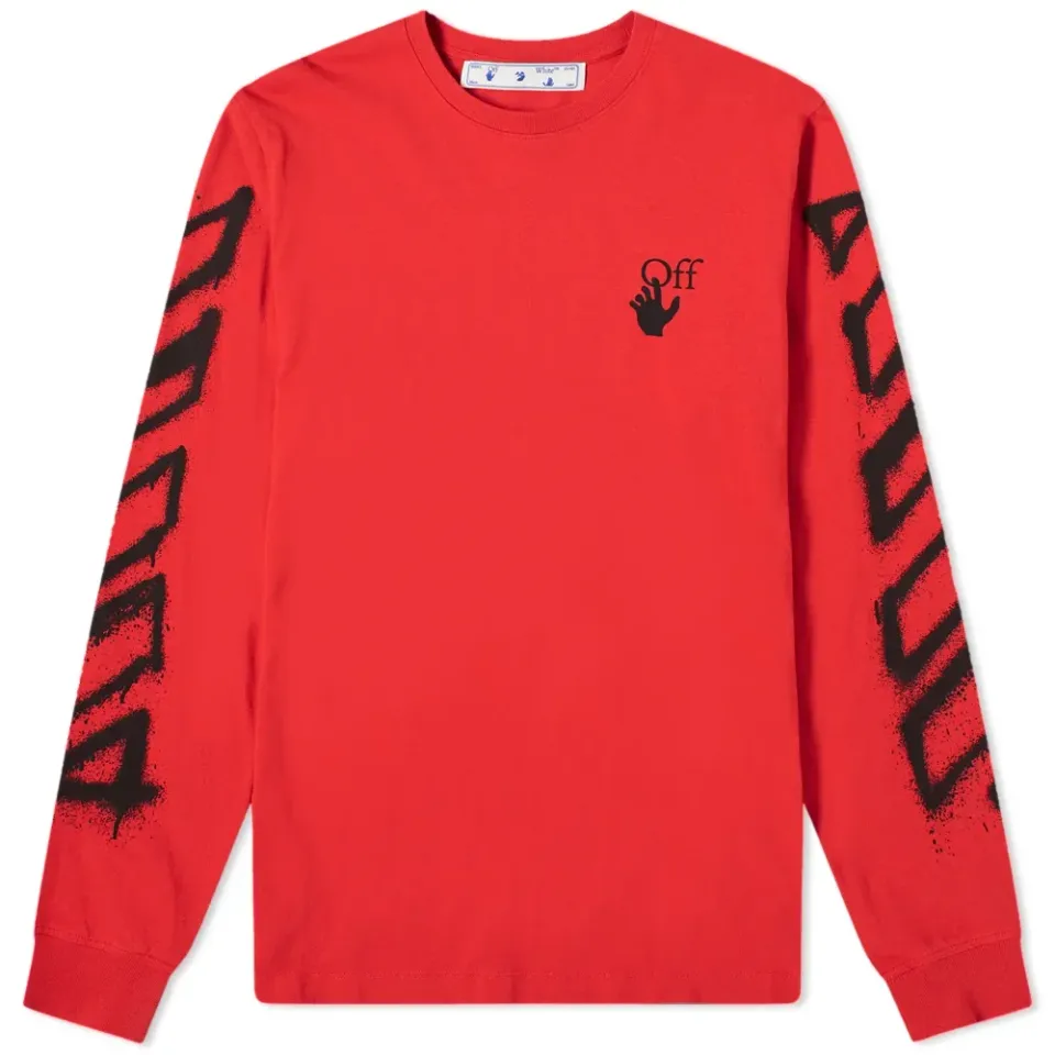 Long Sleeve Spray Marker T-Shirt