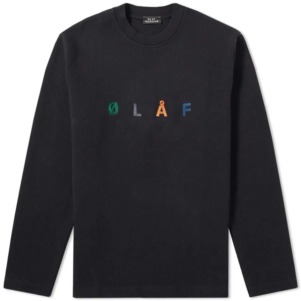 Chain Stitched ØLÅF Crew Sweat