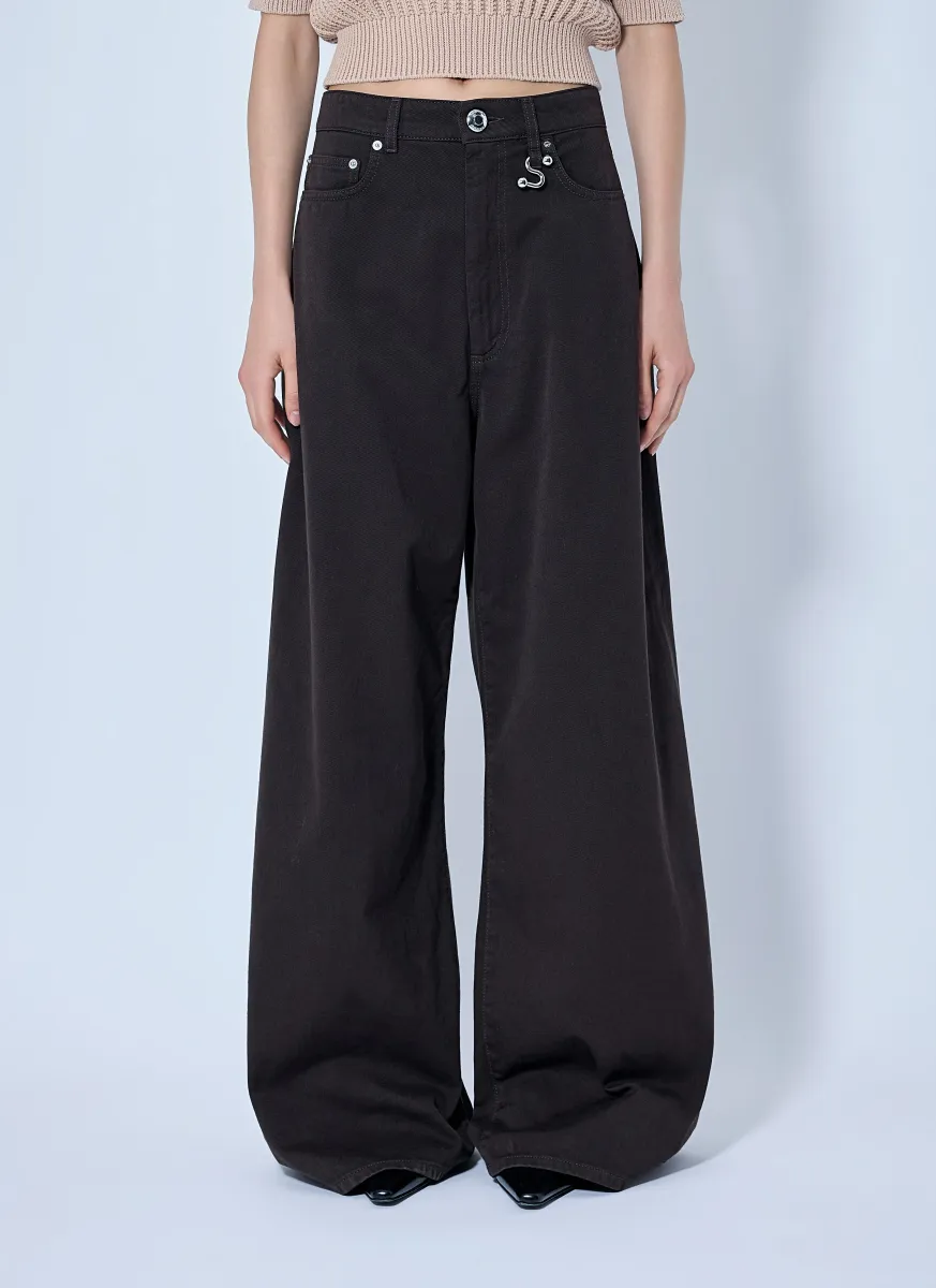 Wide-Leg Trousers