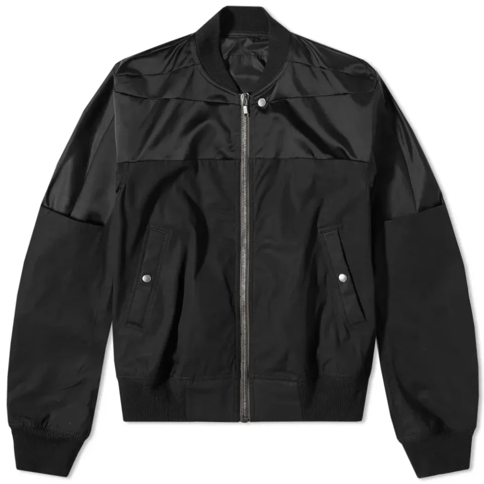 Cropped Flight Bomber Jacket