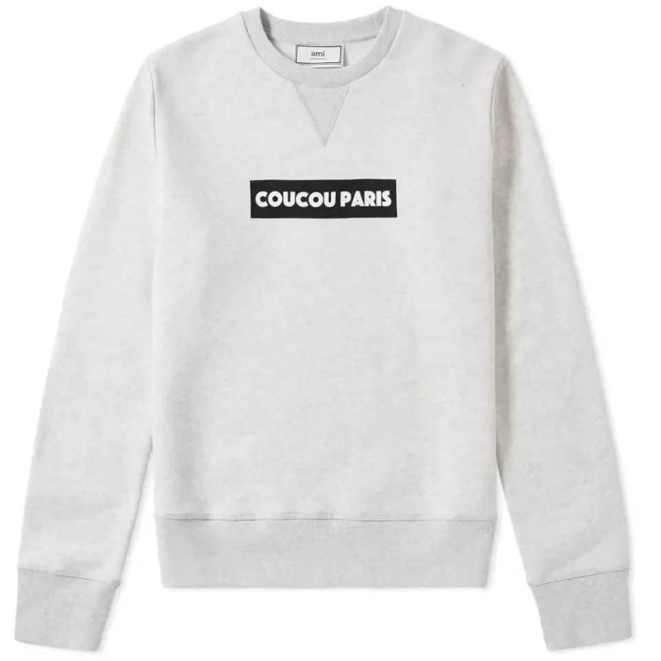 AMI Coucou Paris Crew Sweat