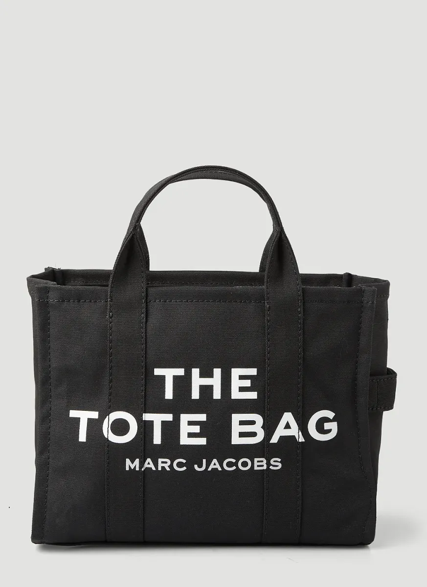 Logo Print Small Tote Bag
