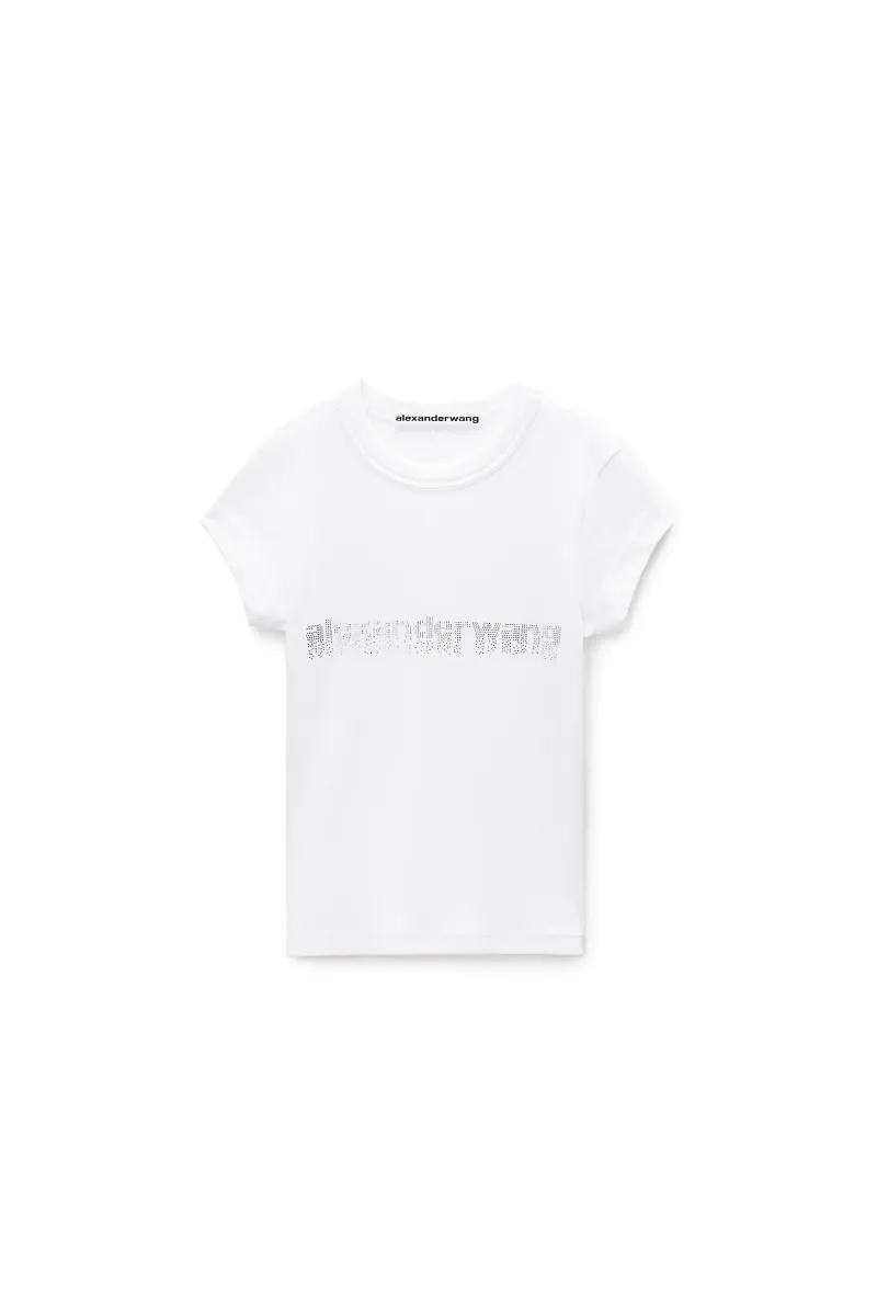 Crystal Logo Cotton Baby Tee