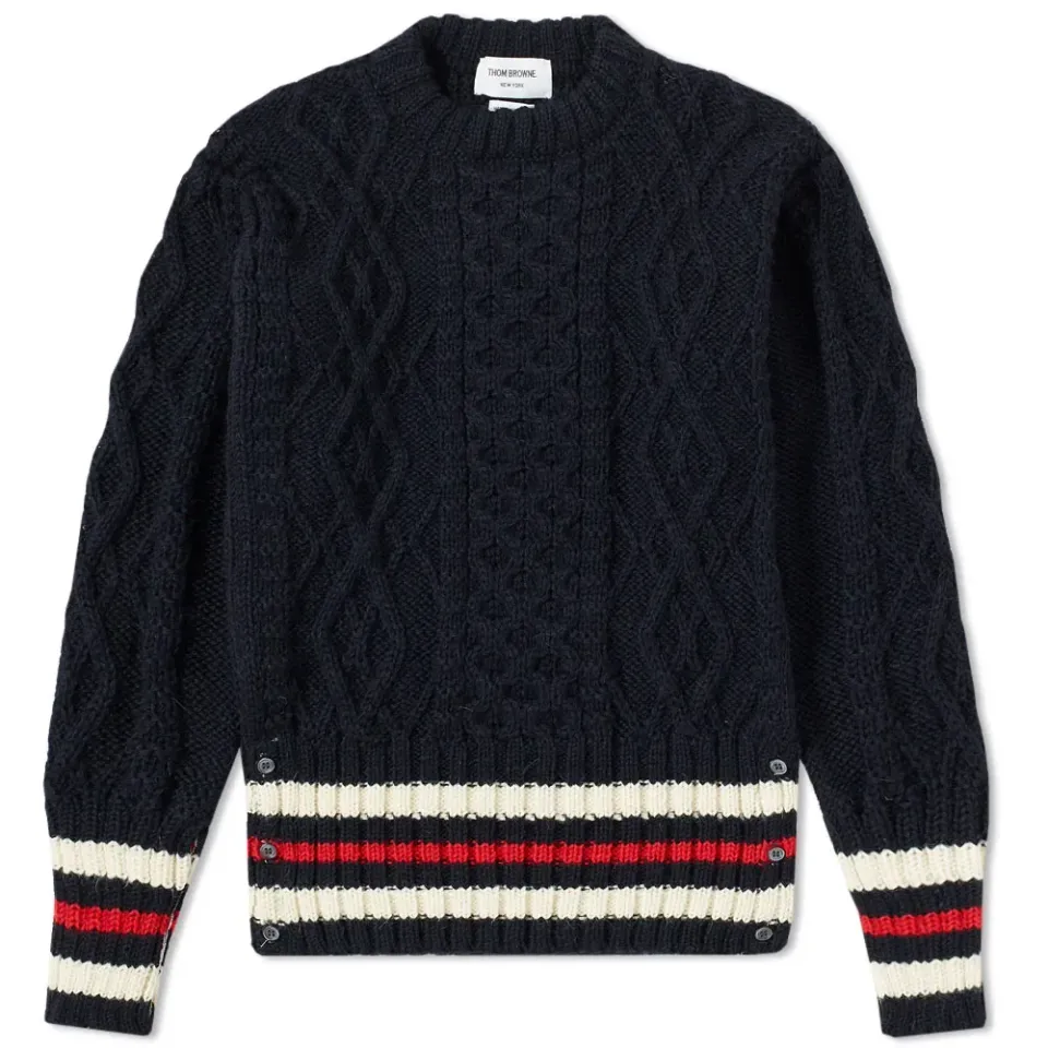 Classic Aran Crew Knit