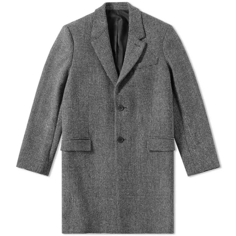 AMI Two Button Overcoat