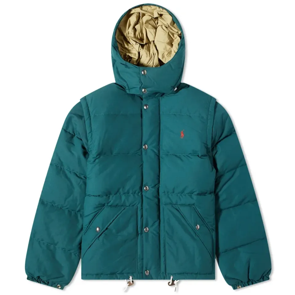 Removable Sleeve Down Jacket