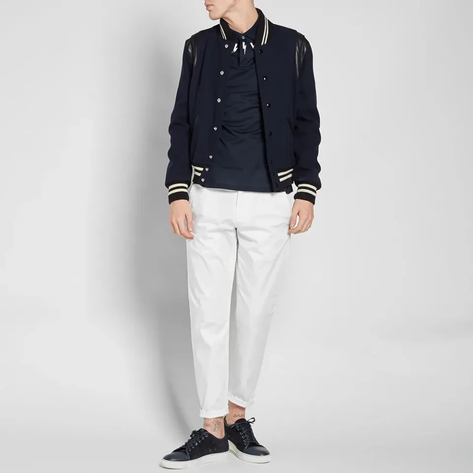 Single Fair Isle Bolt Polo