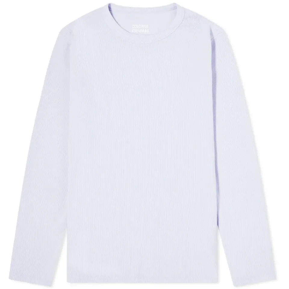 Long Sleeve Organic Rib Tee