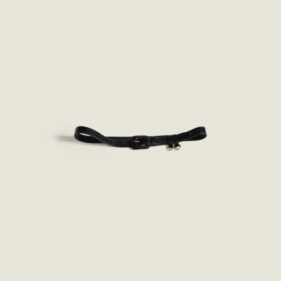 Leather belt