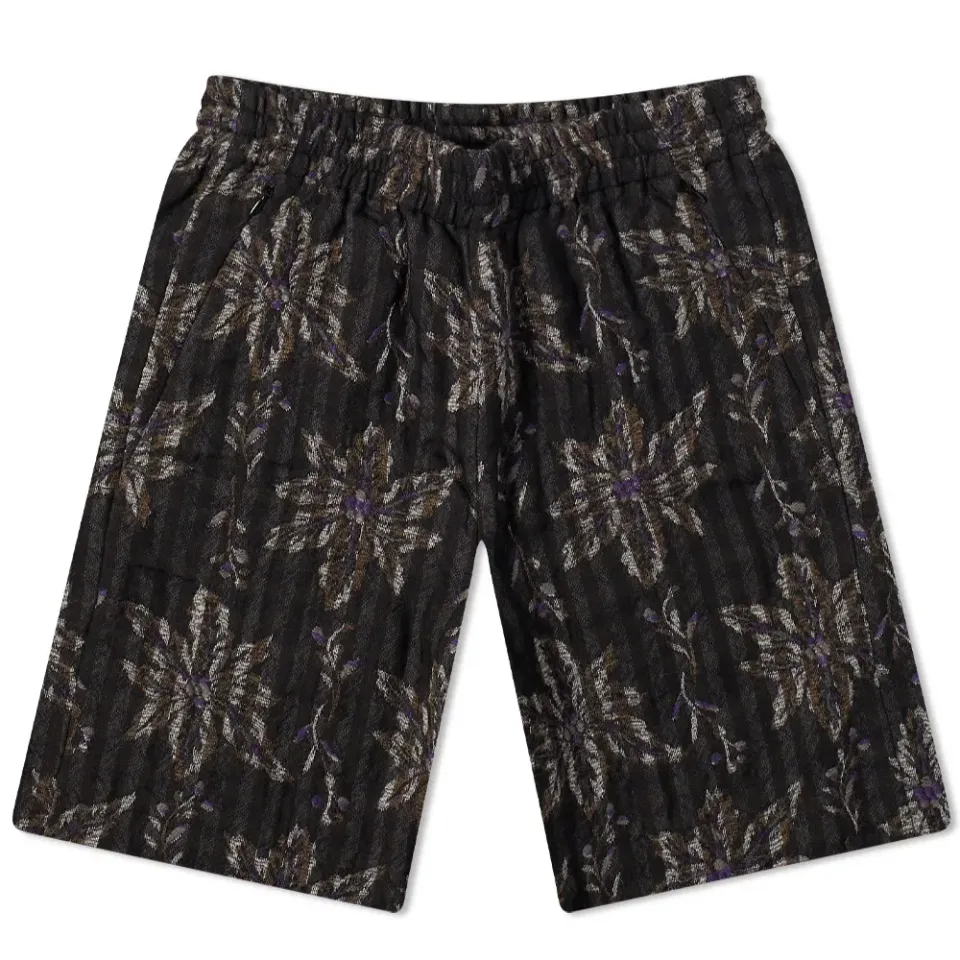 Flower Plaid Shorts