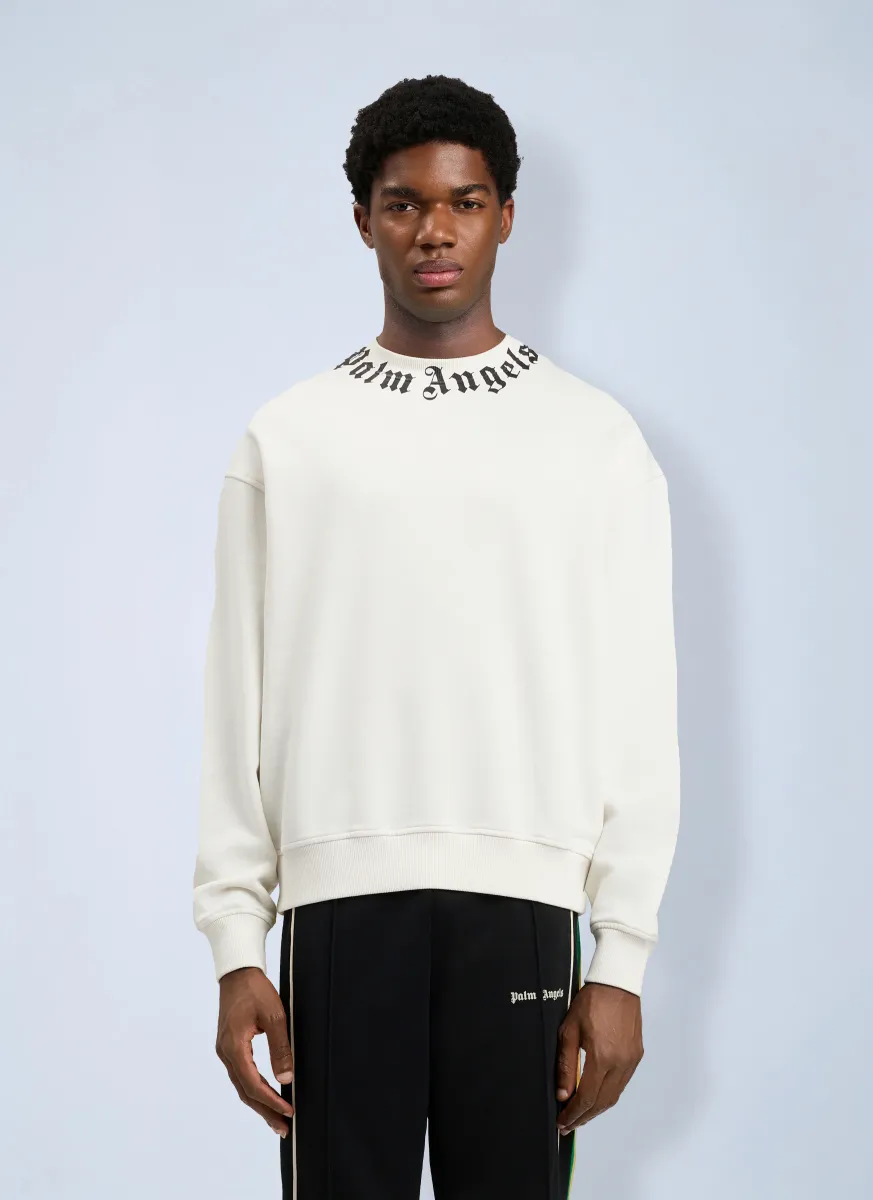 Neck Logo Sweatshirt