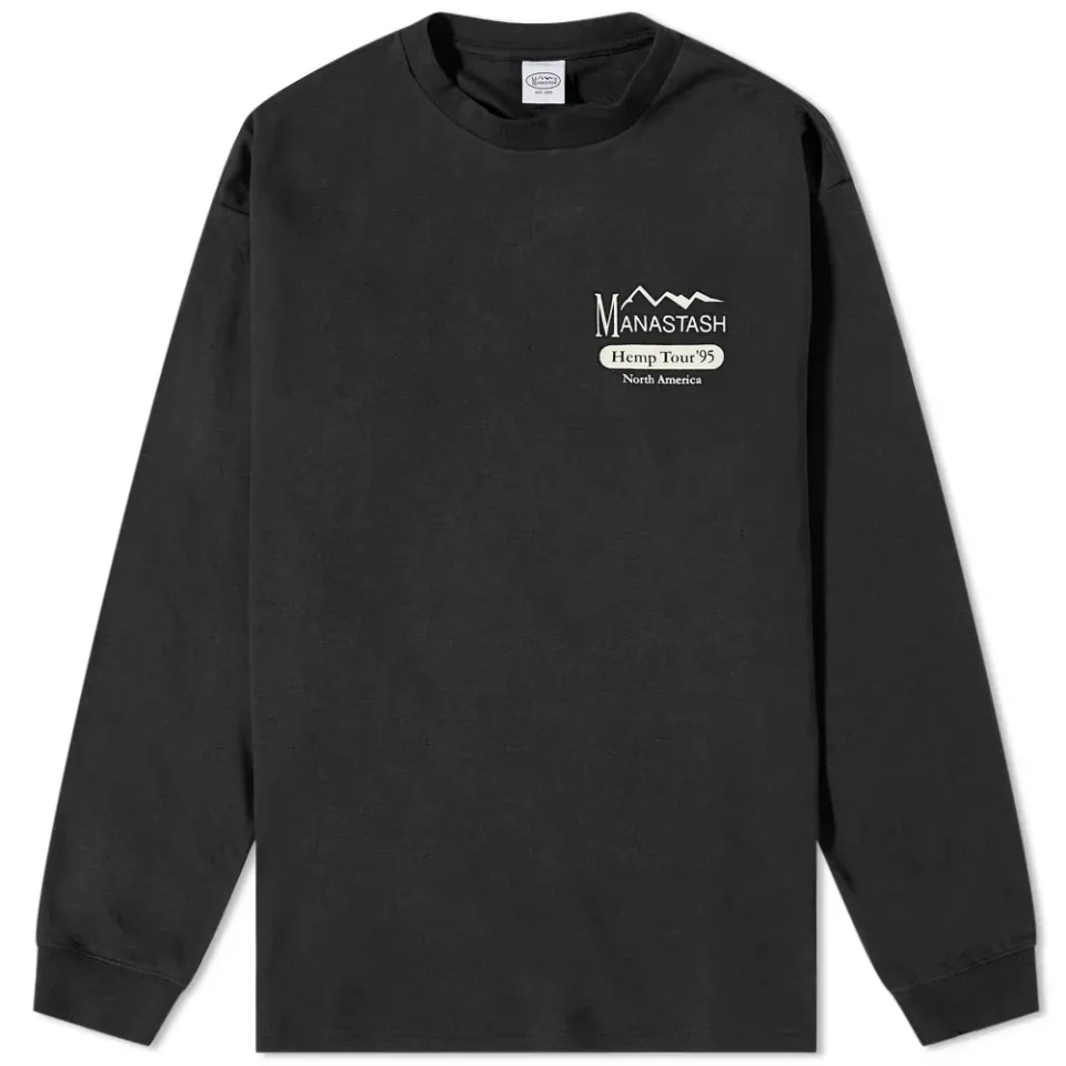 Long Sleeve Hemp Tour T-Shirt