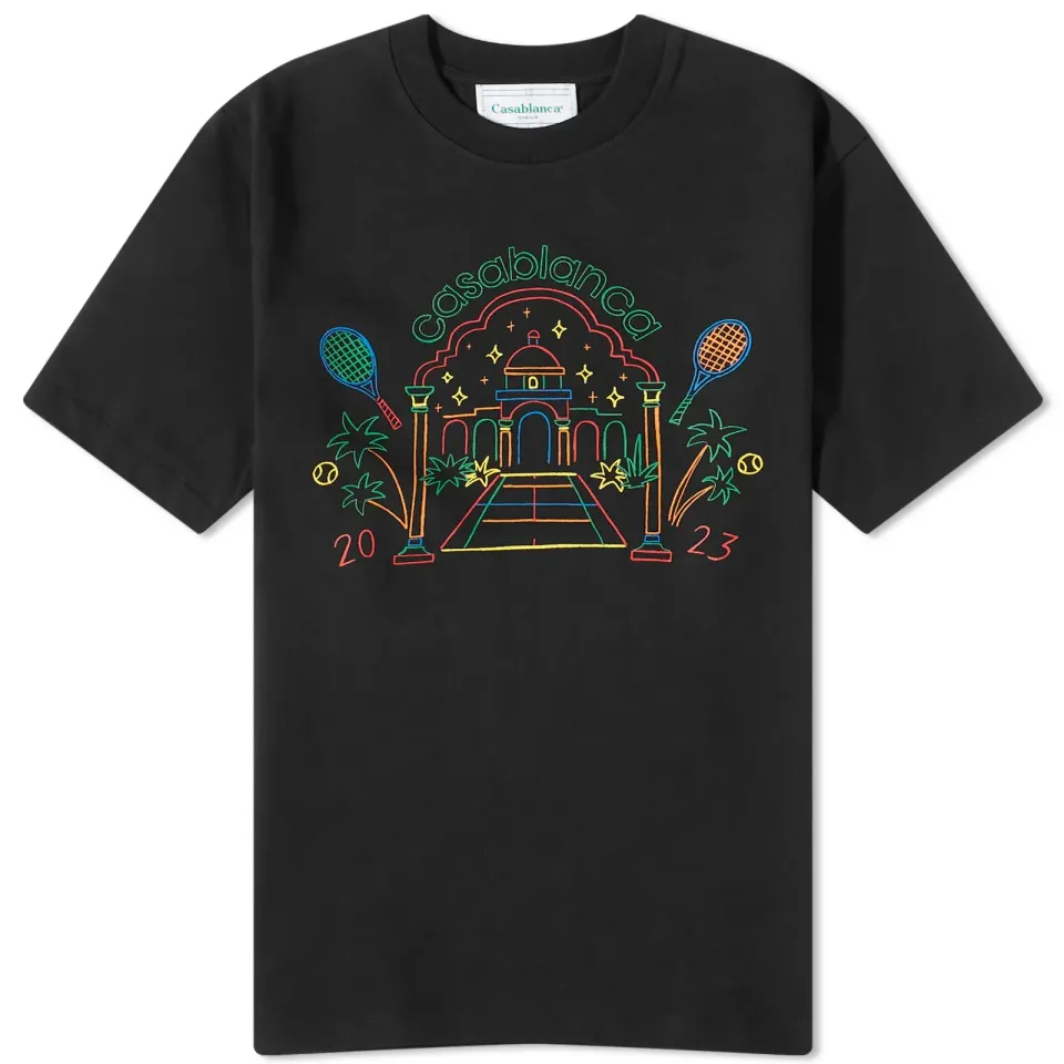 Rainbow Crayon Temple T-Shirt