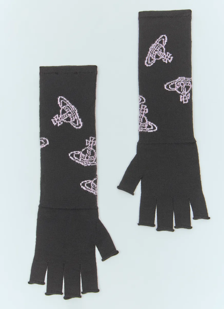 Fingerless Orb Gloves