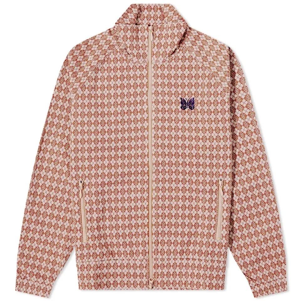 Poly Patterned Track Jacket